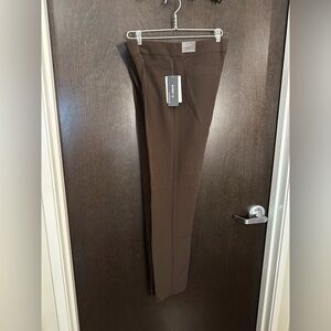 NWT Zac & Rachel Women’s Brown Slim Leg Pants Size 8